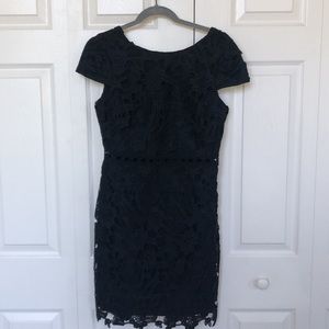 Gorgeous Formal Lacy Deep Blue Dress